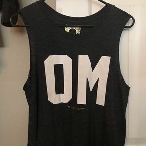 OM yoga tank